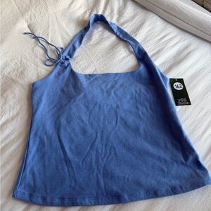 Wild Fable NWT Soft Blue Halter Neck Top Small